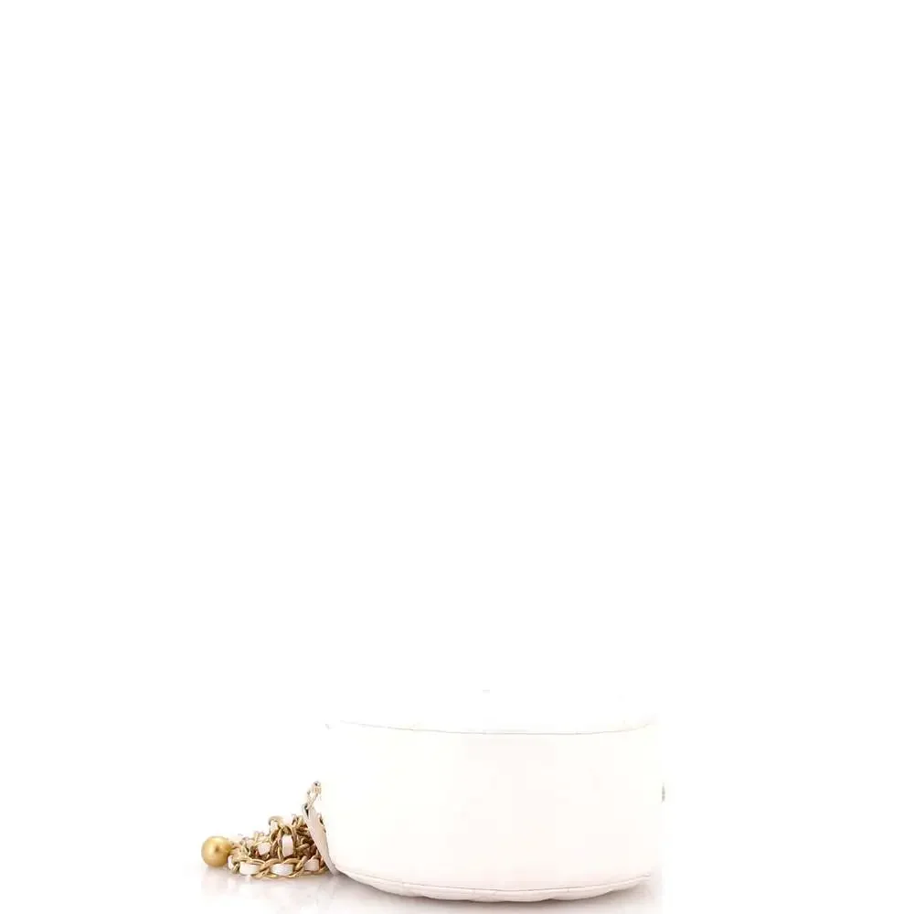 Chanel Pearl Crush Round Clutch With #242186C23B - Picture 4 of 6